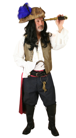  Mens Outfits Villains |Antique, Vintage, Old Fashioned, Wedding, Theatrical, Reenacting Costume | Famous Characters,Pirate,