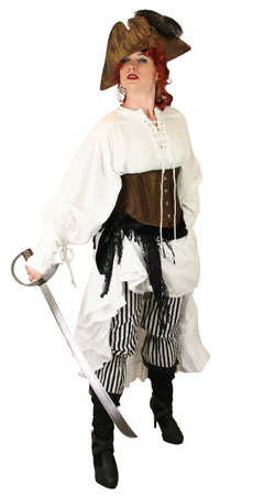  Ladies Outfits Villains |Antique, Vintage, Old Fashioned, Wedding, Theatrical, Reenacting Costume | Pirate