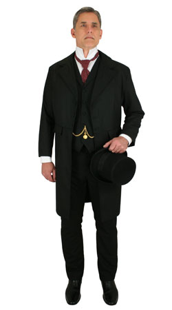  Victorian, Mens Outfits Professionals,Tycoons |Antique, Vintage, Old Fashioned, Wedding, Theatrical, Reenacting Costume |