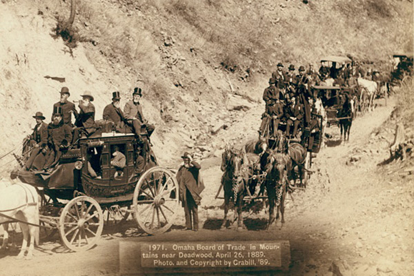 Board of Trade Arrives in Deadwood