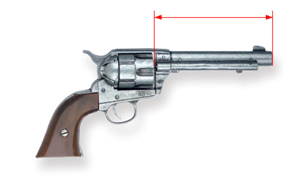 revolver barrel measurement