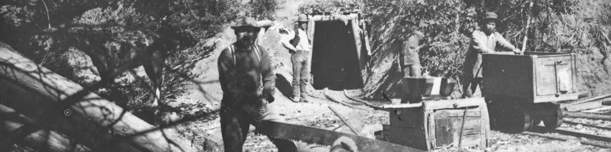 Antique Photo of Miners