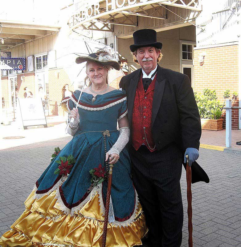 Customer photos wearing A Dickens of a Good Time