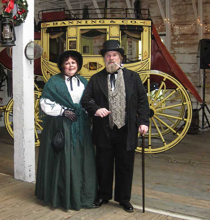 Customer photos wearing Riverside Dickens Festival