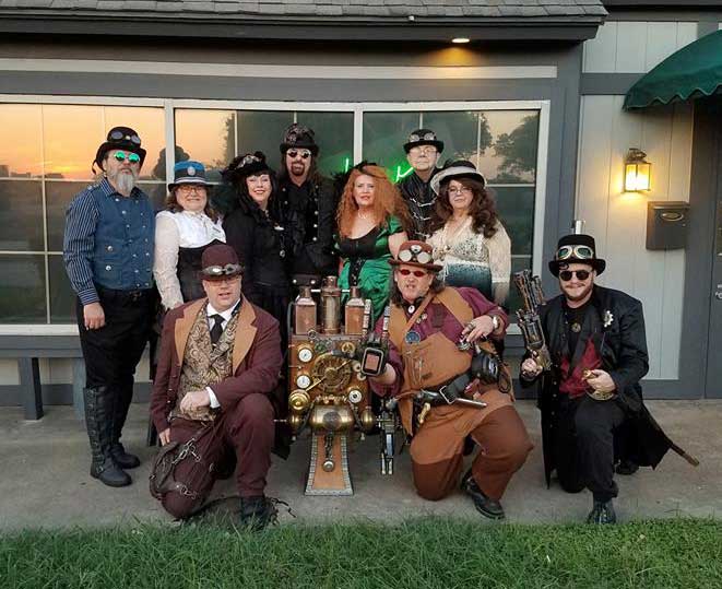 Customer photos wearing Steampunk Contingent