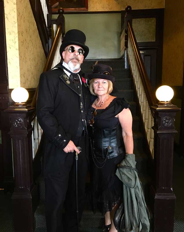 Customer photos wearing Time Travelers or Ghosts