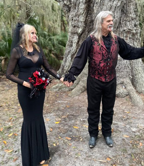 Customer photos wearing Gothic Nuptials
