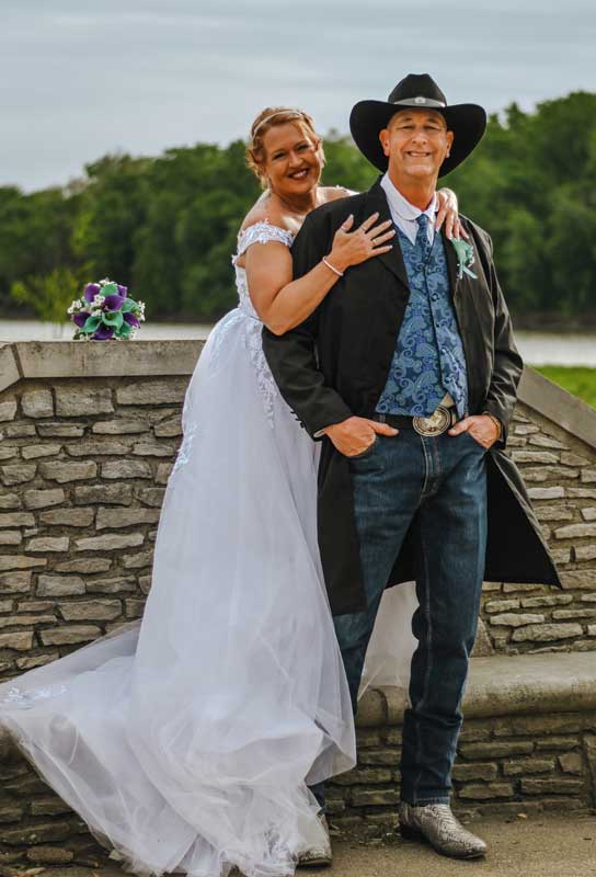 Customer photos wearing Wedding Bliss