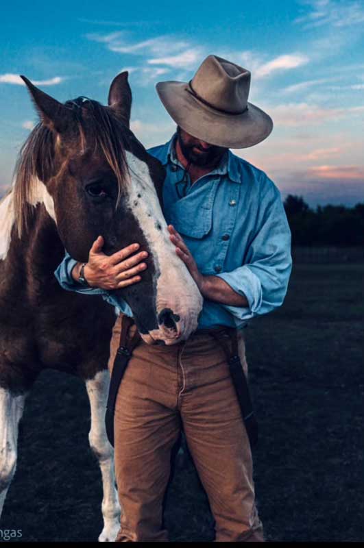 Customer photos wearing [Editors Pick] A Man and his Horse