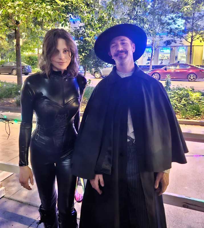 Customer photos wearing Holliday Halloween