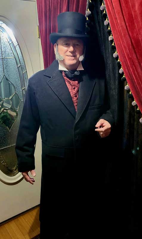 Customer photos wearing Naughty Scrooge