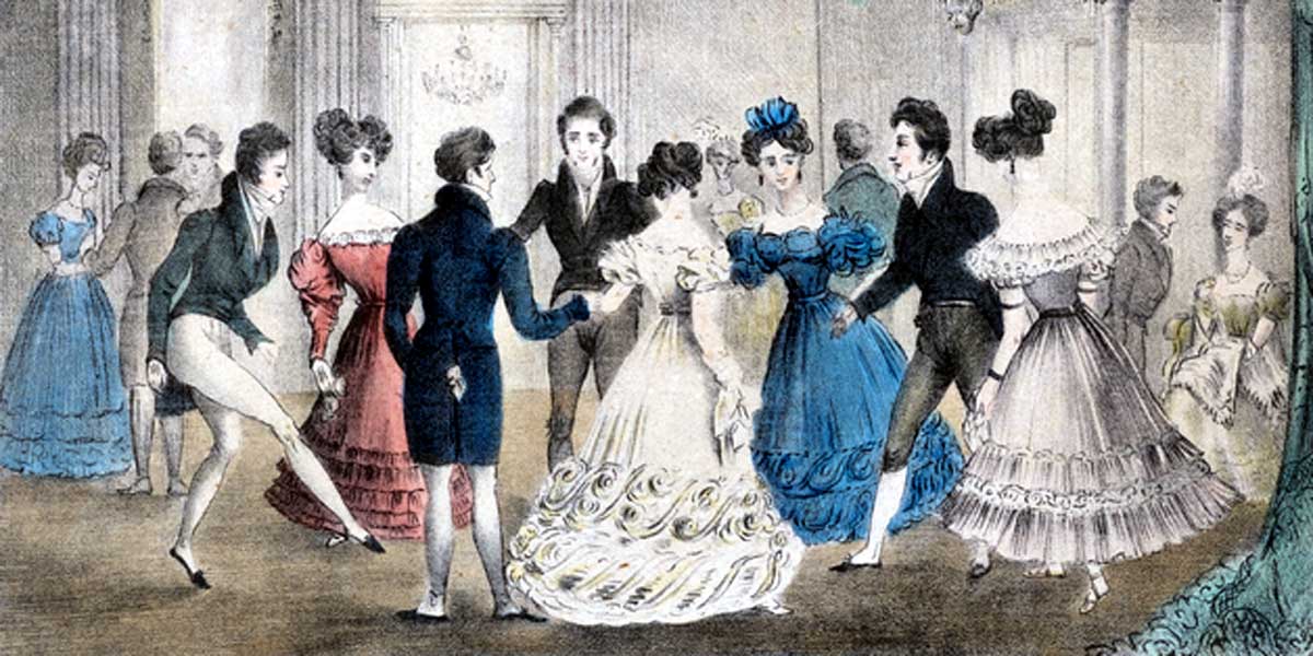 1820s Evening Wear