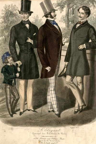 Mens 1850s Clothing