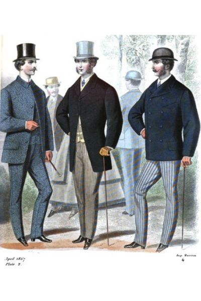 Mens 1860s Clothing - Historical Fashion Guide