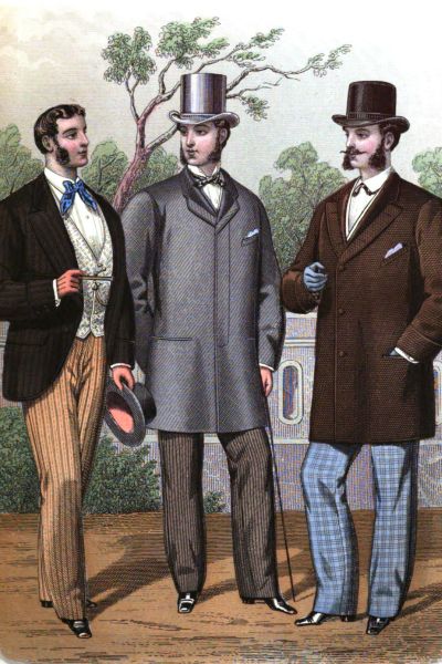 1870s Mens Trousers