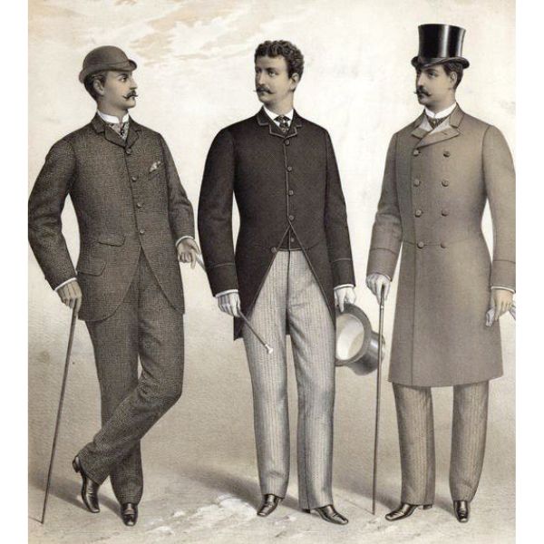 Mens Late Victorian Clothing