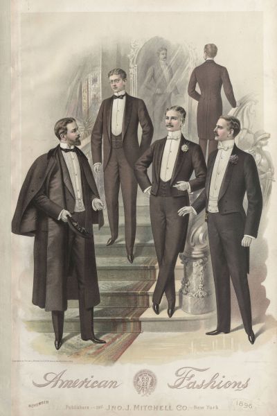 1890s Evening Wear