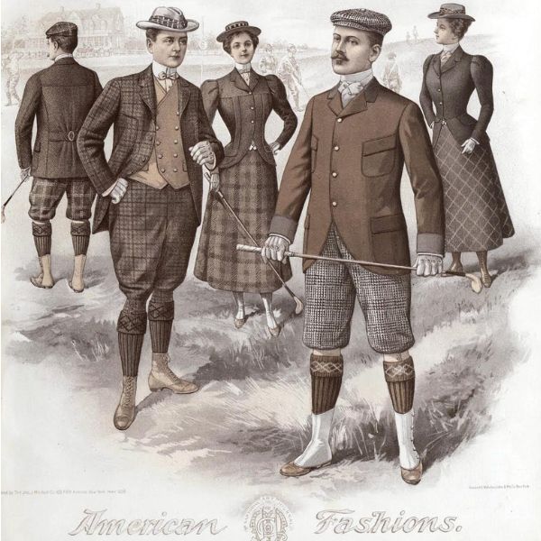 1890s Golfing Outfits