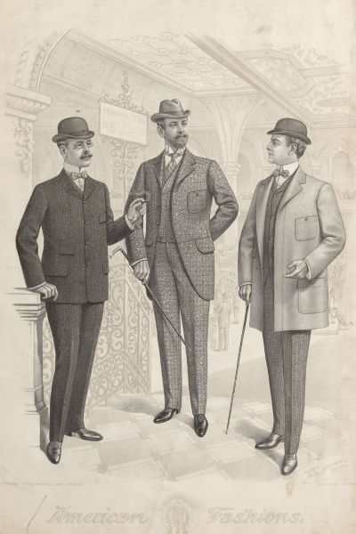 Mens 1890s Clothing - Historical Fashion Guide