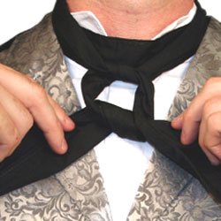 How to Tie a Victorian Cravat