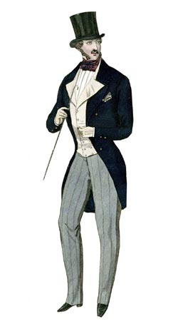 Mens Early Victorian Clothing