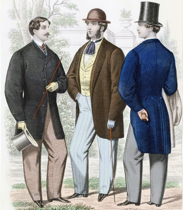 Mens Early Victorian Clothing