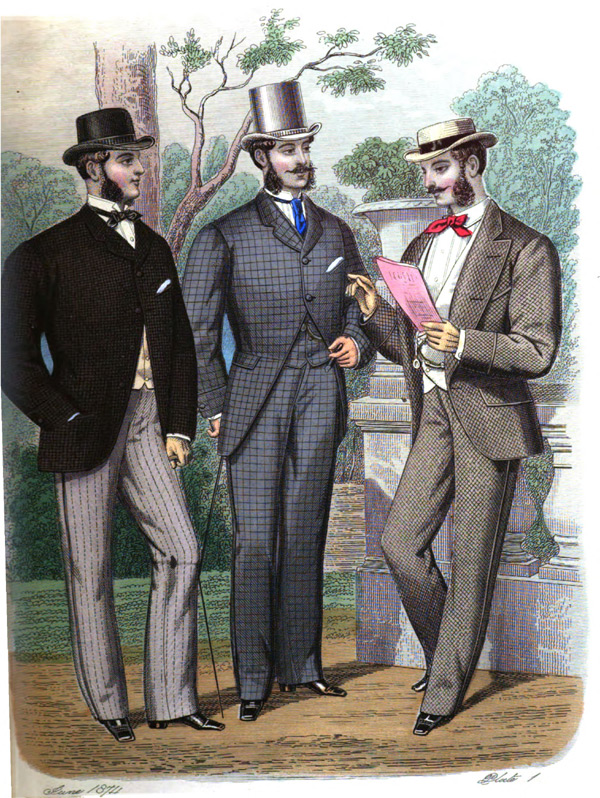 Mens Late Victorian Clothing